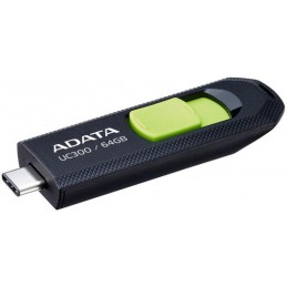 USB Flash Drive ADATA 64GB, UC300, USB Type-C, Black