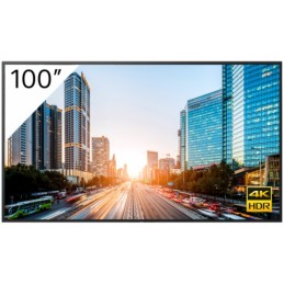 Ecran profesional LFD Monitor Signage Sony BZ40J, 100", UHD, 24/7, 600/ Peak 940nit, mătuire 2%. Landscape & Portrait. Garantie 