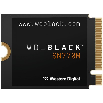 SSD WD Black SN770M 1TB M.2 2230 PCIe Gen4 x4 NVMe, Read/Write: 5150/4900 MBps, IOPS 740K/800K, TBW: 600