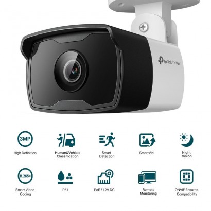 TP-Link Camera Smart IR de...