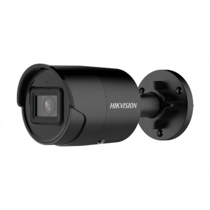 Camera supraveghere Hikvision IP bullet DS-2CD2043G2-IU(2.8mm)black, 4MP, culoare neagra, Acusens - filtrarea alarmelor false du
