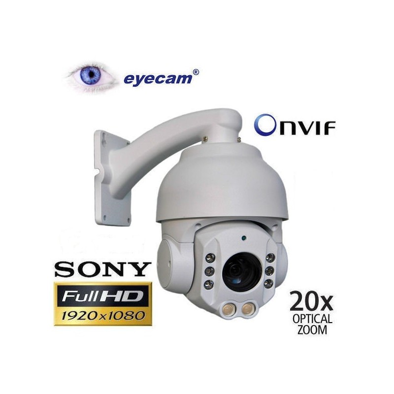 EyecamCamera IP Mini Speed Dome PTZ Eyecam EC-1314 - 2MP