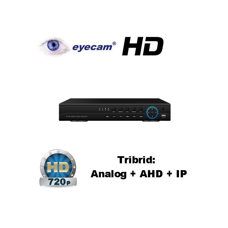 DVR AHD Eyecam EC-DVRAHD5002 4 canale rezolutie HD 720P Eyecam
