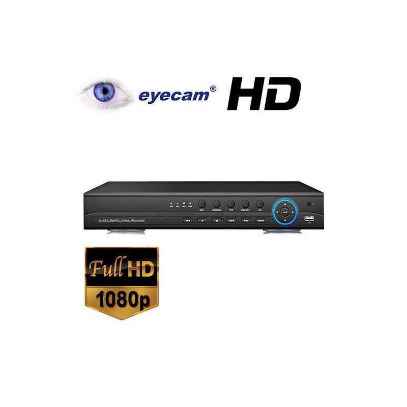 EyecamDVR AHD tribrid 8 canale full HD 1080P Eyecam EC-DVRAHD5006