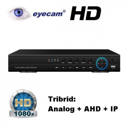EyecamDVR AHD 8 canale full HD TRIBRID Eyecam EC-DVRAHD5009