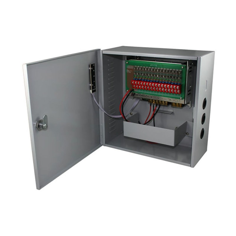Strong Euro PowerSursa de alimentare CCTV 12V 10A 16 iesiri cu back-up STR1210-16CBD Strong Euro PowerSursa de alimentare CCTV 12V 10A 16 iesiri cu back-up STR1210-16CBD