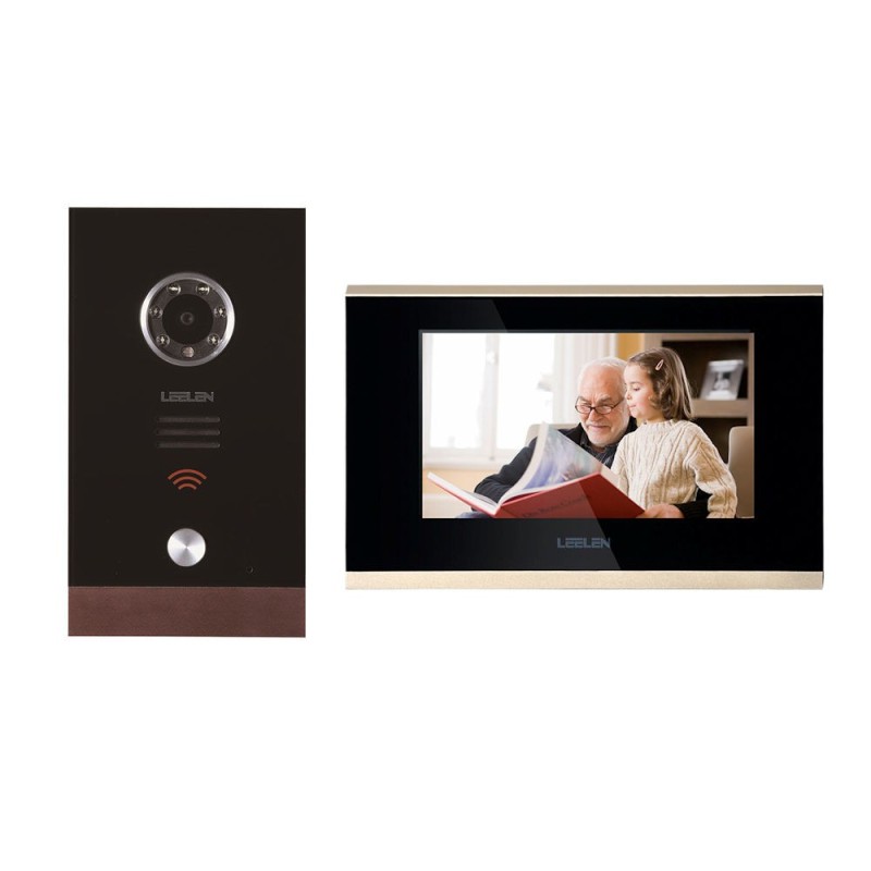 LeelenVideointerfon IP LEELEN V32 Ultra-subtire 7” cititor de card LeelenVideointerfon IP LEELEN V32 Ultra-subtire 7” cititor de card