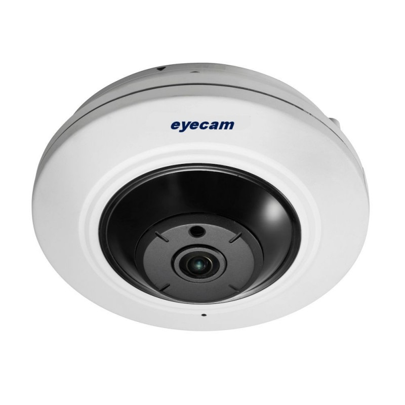 Camere IP Camera IP fisheye 2MP POE Wifi Eyecam EC-1404 Eyecam