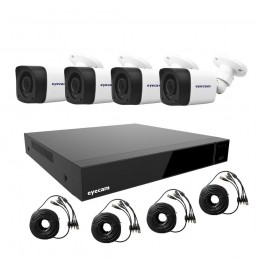 Sistem supraveghere video 5MP 4 camere Eyecam