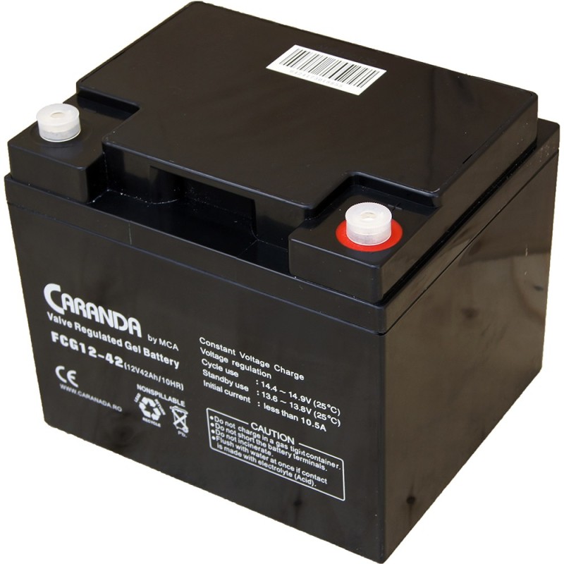 CarandaBaterie Gel VRLA Caranda 12V 42A CarandaBaterie Gel VRLA Caranda 12V 42A