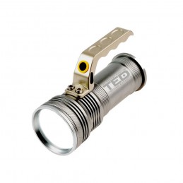 Lanterna metalica LED CREE T6 5W 2 acumulatori 18650