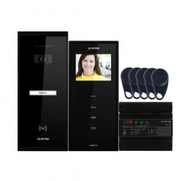 Videointerfoane Videointerfon Electra Smart+ 3.5” pentru o familie montaj incastrat - negru ELECTRA