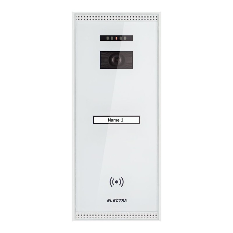 ELECTRAPanou video exterior Electra Smart 1 familie montaj aparent - alb ELECTRAPanou video exterior Electra Smart 1 familie montaj aparent - alb