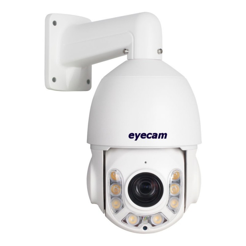 EyecamCamera IP Speed Dome PTZ 18X Color AI full HD 1080P Sony Starvis Eyecam EC-1417
