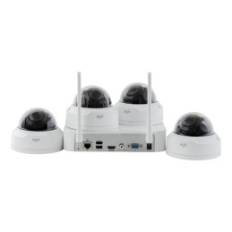 KIT WIFI 4 camere Dome 2MP...