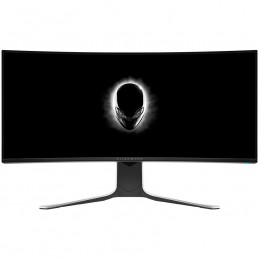 Monitor LED DELL Alienware, curved AW3420DW 34" gaming WQHD 3440x1440, 120Hz, G-Sync, 21:9, IPS, 1000:1, 178/178, 2ms, 350 cd/m2