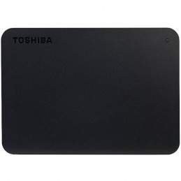 Toshiba External Hard Drive Canvio Basics + USB-C adapter (2.5" 1TB, USB3.2 Gen 1, Black)