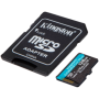 KINGSTON 128GB microSDXC Canvas Go Plus Gen4 200MB/s A2 U3 V30 Card...