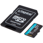 KINGSTON 64GB microSDXC Canvas Go Plus Gen4 200MB/s A2 U3 V30 Card ...