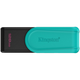 Kingston 128GB Portable USB 3.2 Gen 1 DataTraveler Exodia S (Black/...