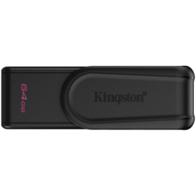 Kingston 64GB Portable USB 3.2 Gen 1 DataTraveler Exodia S (Black/B...