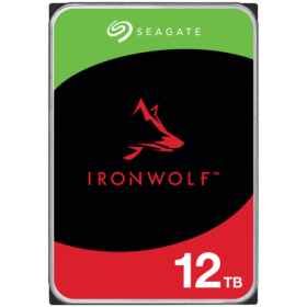 HDD NAS SEAGATE IronWolf 12TB CMR, 3.5", 256MB, 7200RPM, SATA, Resc...