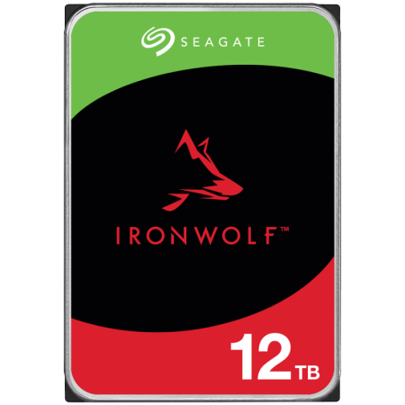 HDD NAS SEAGATE IronWolf 12TB CMR, 3.5", 256MB, 7200RPM, SATA, Resc...
