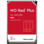 HDD NAS WD Red Plus 2TB CMR, 3.5'', 64MB, 5400 RPM, SATA, TBW: 180 ...