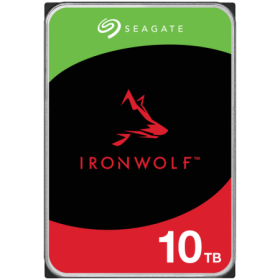 HDD NAS SEAGATE IronWolf 10TB CMR, 3.5", 256MB, 7200RPM, SATA, Resc...