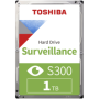 HDD Video Surveillance TOSHIBA S300 1TB CMR, 3.5'', 64MB, 5700RPM, ...