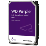 HDD Video Surveillance WD Purple 6TB CMR, 3.5'', 256MB, SATA, TBW: ...