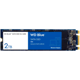 SSD WD Blue SA510 2TB SATA, M.2 2280, Read/Write: 560/520 MBps, IOP...