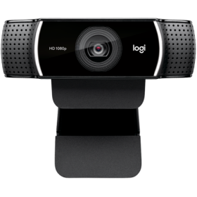 LOGITECH C922 Pro Stream Webcam - Tripod - BLACK - USB 960-001088 A...