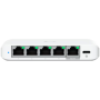 Ubiquiti 5-port 2.5G switch that can be powered with PoE or a USB-C...