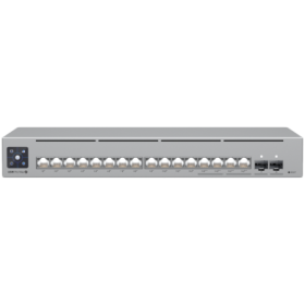 Ubiquiti 16-port, Layer 3 Etherlighting switch with 2.5 GbE, PoE++ ...