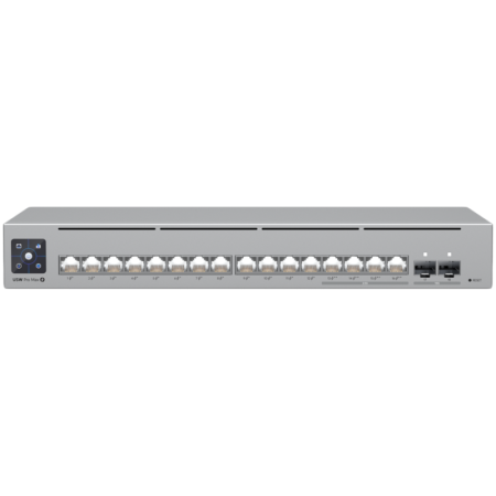 Ubiquiti 16-port, Layer 3 Etherlighting switch with 2.5 GbE, PoE++ ...