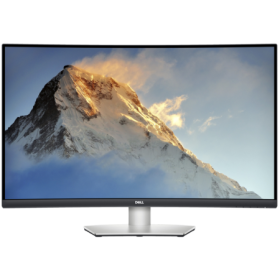Monitor LED DELL curbat, S3221QSA, 31.5", 4K UHD 3840x2160 @ 60Hz, ...