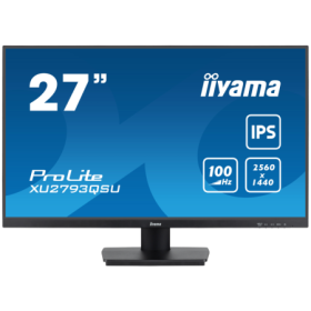 IIYAMA Monitor LED XU2793QSU-B7 27" IPS 2560 x 1440 @100Hz 16:9 300...