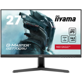 IIYAMA Monitor LED G2770QSU-B1 Fast IPS, matte finish 2560 x 1440 @...