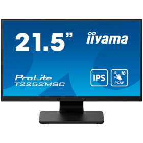 IIYAMA Monitor LED T2252MSC-B2 21.5" IPS TOUCH Capacitive 1920 x 10...