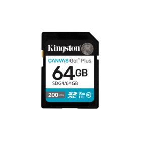 Card de Memorie MicroSDXC Kingston Canva GO Plus 64GB Class 10 SDG4...