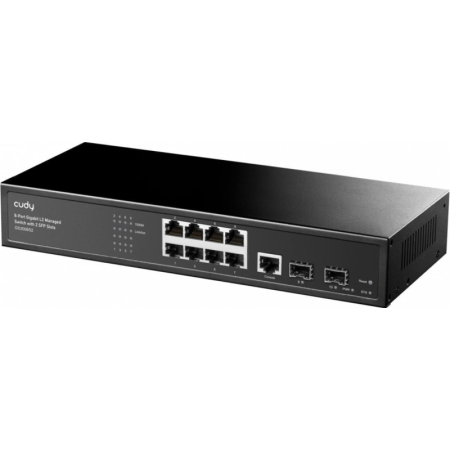 CUDY 8-Port Layer 2 Managed Gigabit Swit GS2008S2 -  nettrading.ro
