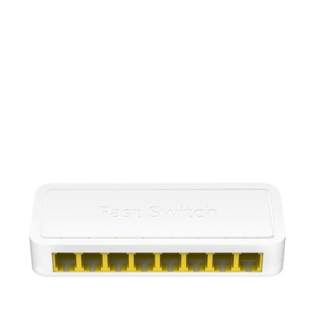 CUDY 8-Port 10/100 Mbps Desktop Switch, 8 10/100M RJ45 Ports, Loop ...