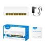 CUDY 8-Port 10/100 Mbps Desktop Switch, 8 10/100M RJ45 Ports, Loop ...