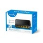 CUDY 5-Port 10/100 Mbps Desktop Switch, 5 10/100M RJ45 Ports, Loop ...