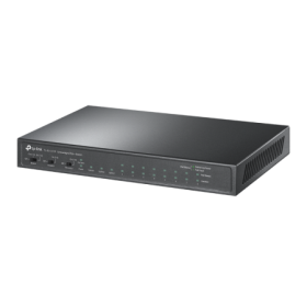 8-Port 10/100Mbps + 3-Port Gigabit Desktop Switch with 8-Port PoE+ ...