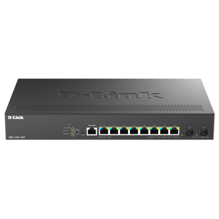 Switch D-Link DMS-1250-10SP , 8 porturi Gigabit, 2 porturi SFP+, Pr...