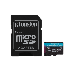 Card de Memorie MicroSDXC Kingston Canvas Go Plus 1TB Adaptor SD CL...