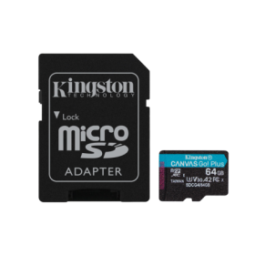 Card de Memorie MicroSDXC Kingston Canva GO Plus 64GB Class 10 SDCG...