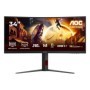 Monitor AOC 34" CU34G4Z, Curvature: 1500R, Diagonal (inch): 34, Dia...